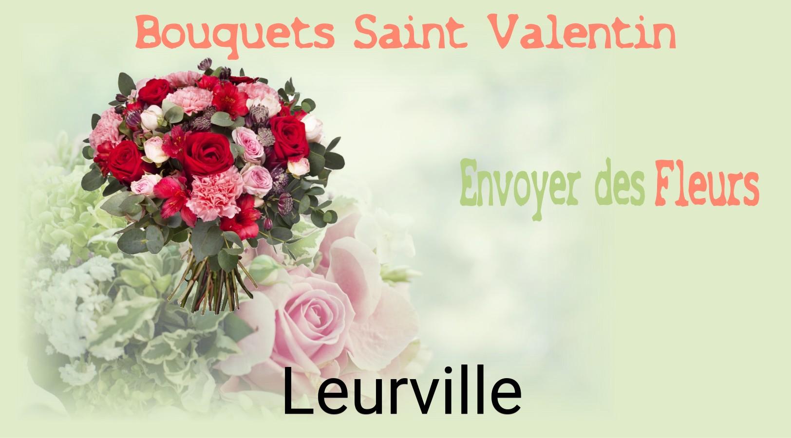 Roses de Saint-Valentin livrées à Leurville